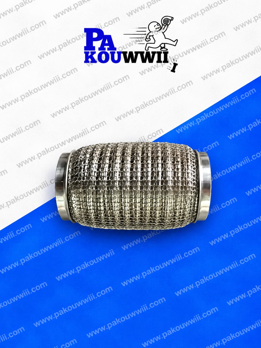 Tresse d’échappement renforcée – Ø63 mm