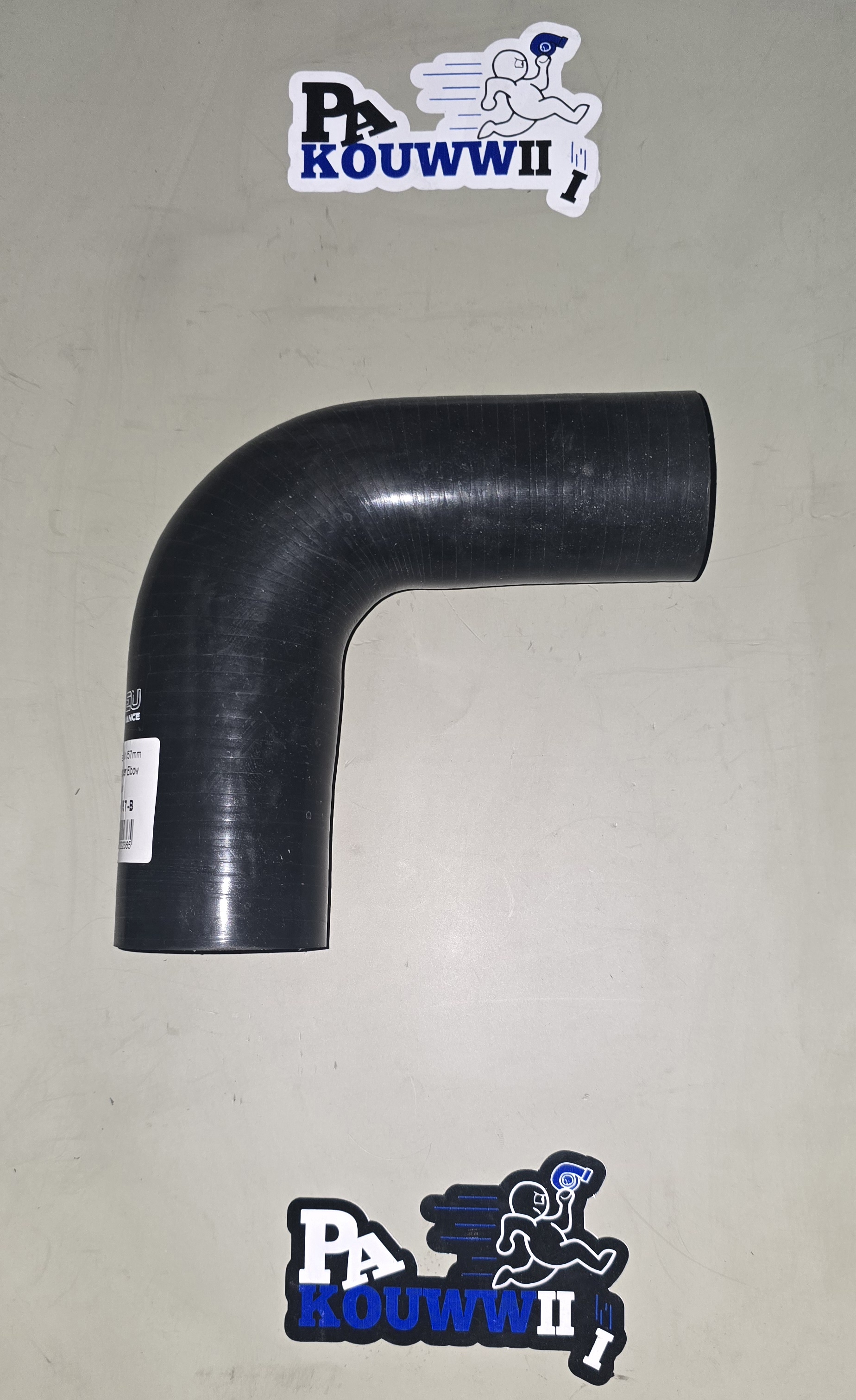 Durite  reducteur silicone  90° 76mm 57mm
